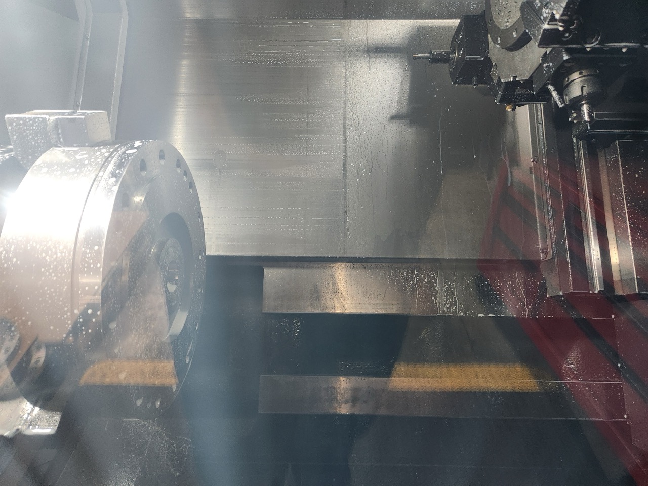 Smart NL3000BM CNC Lathe, 2023 - 12" Chuck, Live Tooling, Programmable Tailstock, Box Ways, Chip Conveyor - Image 4