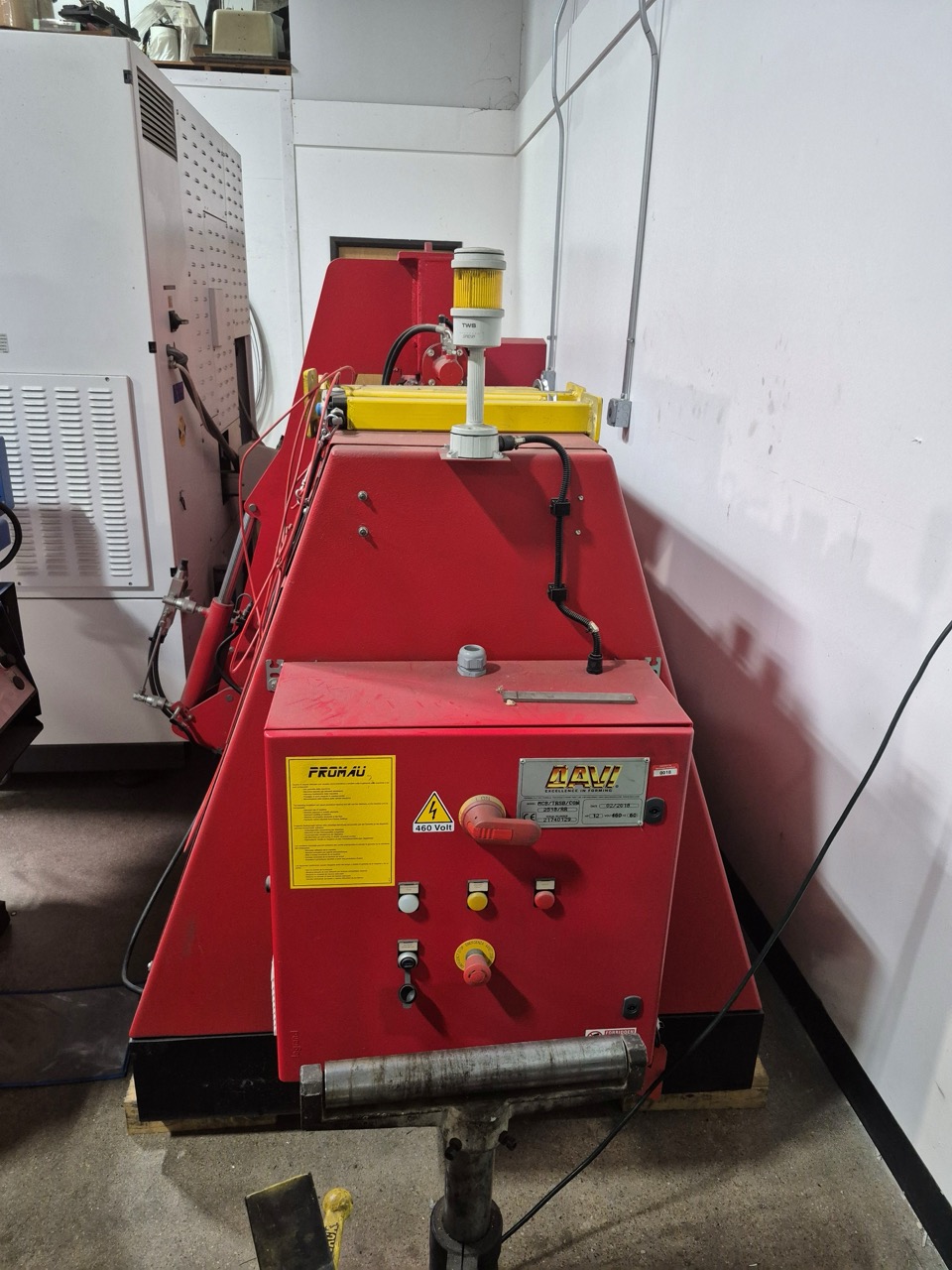 Davi MCB-TRSB-CON 2518/RR 4-Plate Hydraulic Roller, 2018 - Image 4