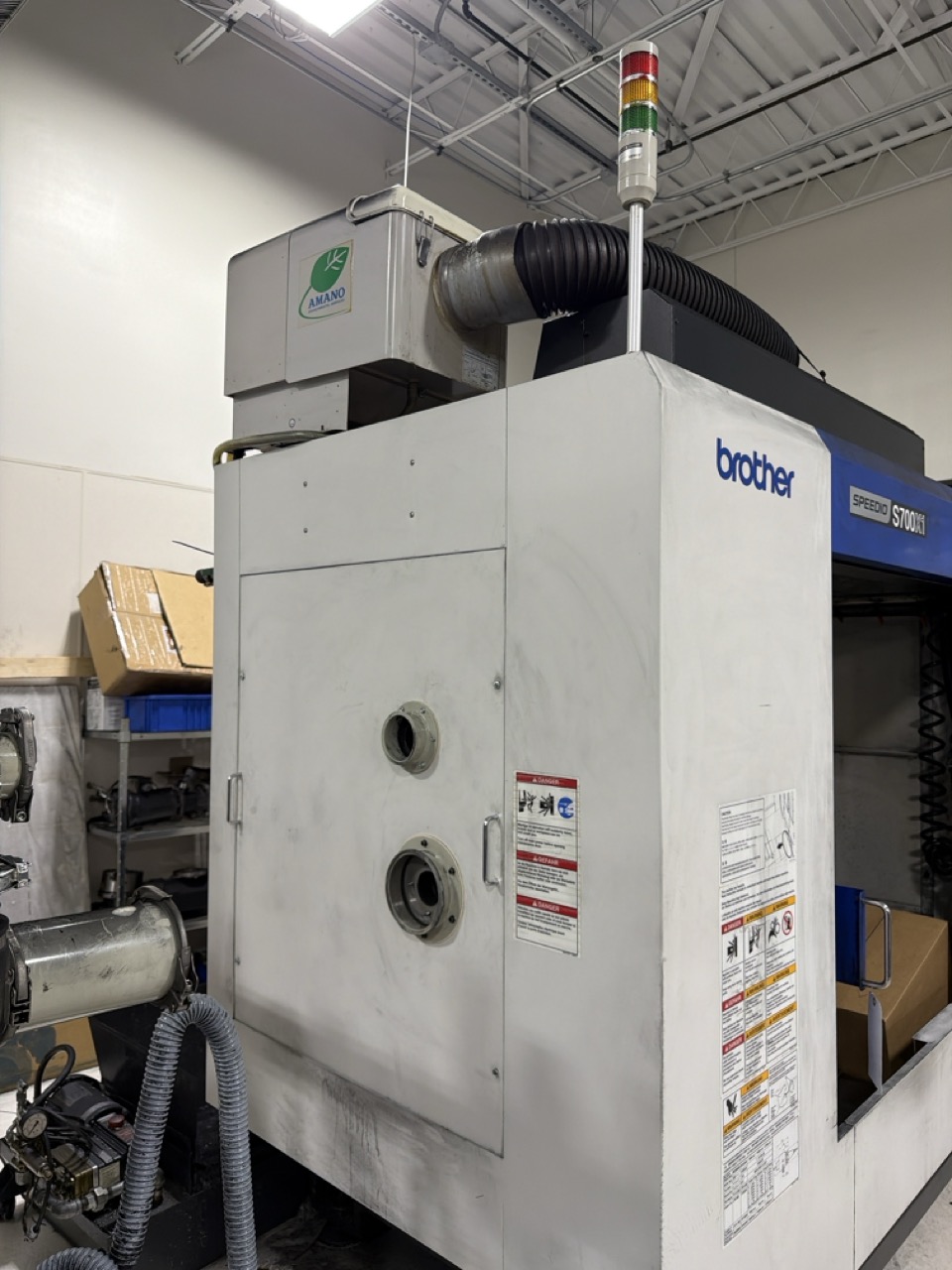 Brother Speedio S700X1 5 Axis CNC VMC, 2016 - Yukiwa Tilting Rotary Table, Blum Probe - Image 30