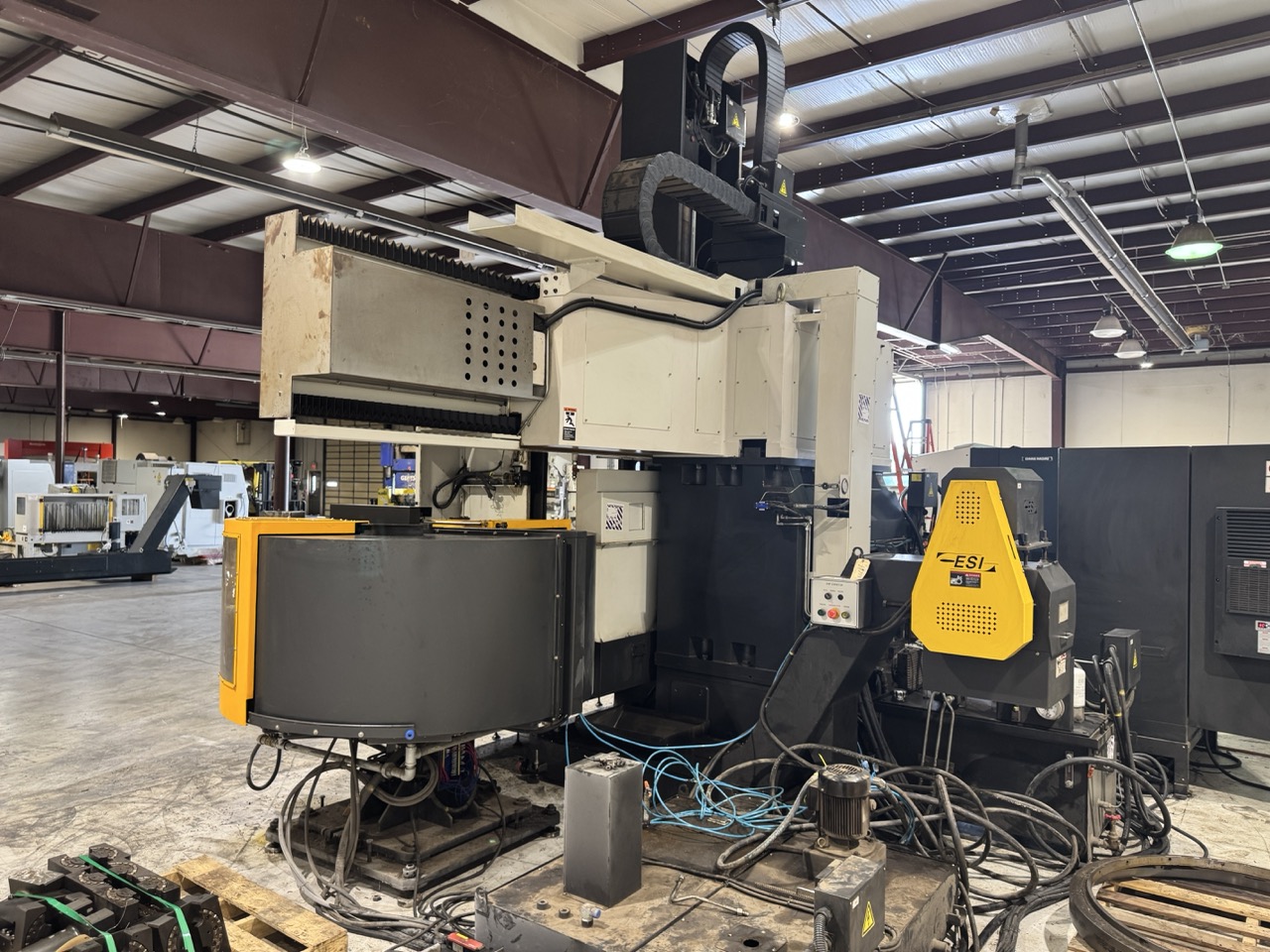 HNK NT-10/12F CNC Vertical Turret Lathe, 2019 - 39.4" Table, 49.2" Swing, Fanuc Control, 12 ATC - Image 11