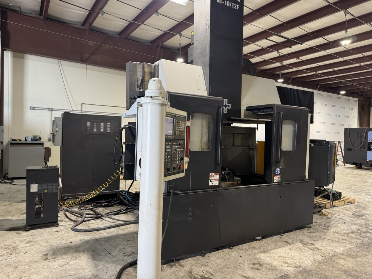 HNK NT-10/12F CNC Vertical Turret Lathe, 2019 - 39.4" Table, 49.2" Swing, Fanuc Control, 12 ATC - Image 14