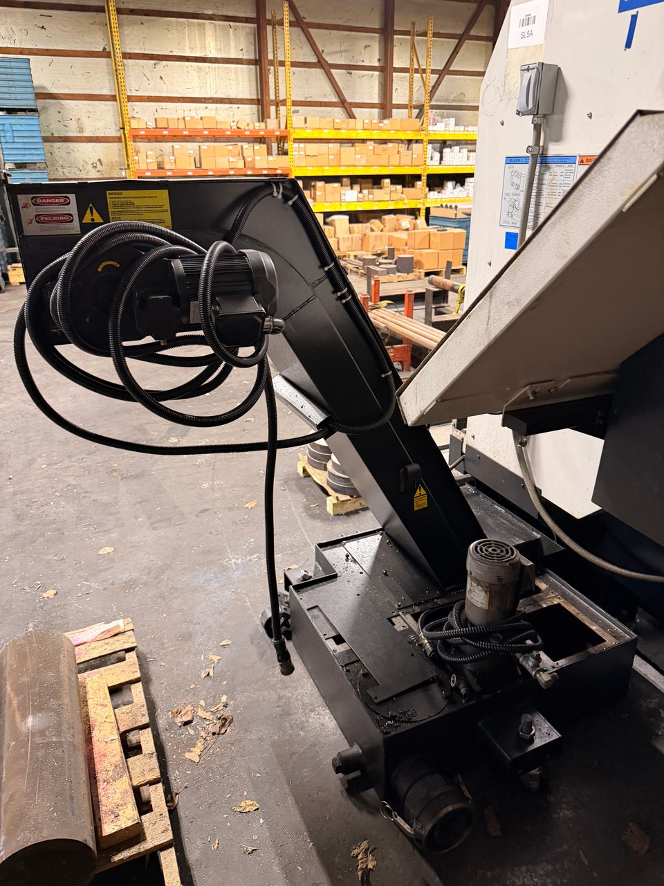 Mazak Slant Turn 50NR CNC Lathe, 2006 - 7.1" Bore, Chip Conveyor