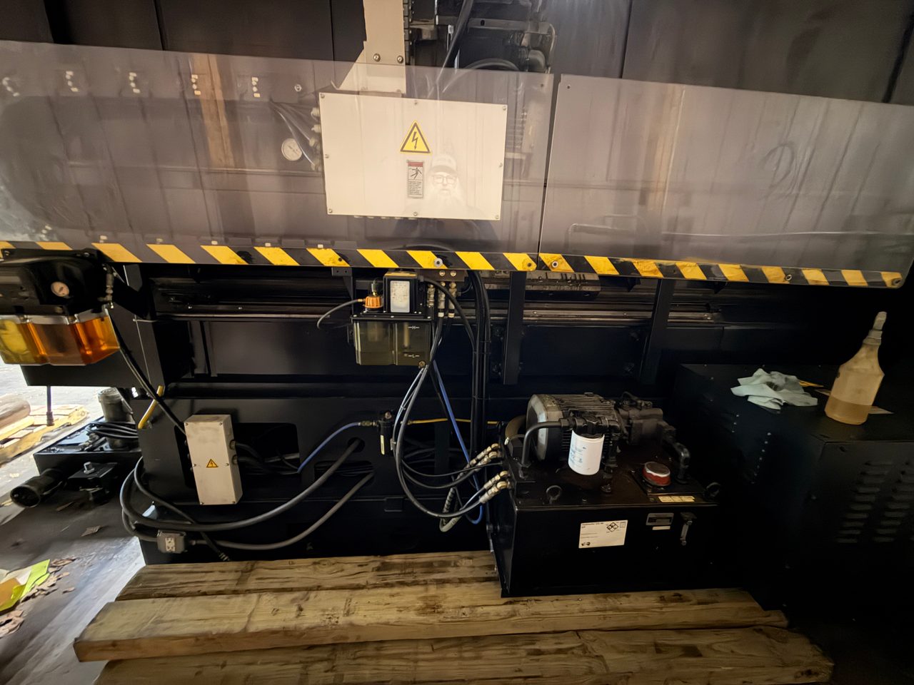 Mazak Slant Turn 50NR CNC Lathe, 2006 - 7.1" Bore, Chip Conveyor