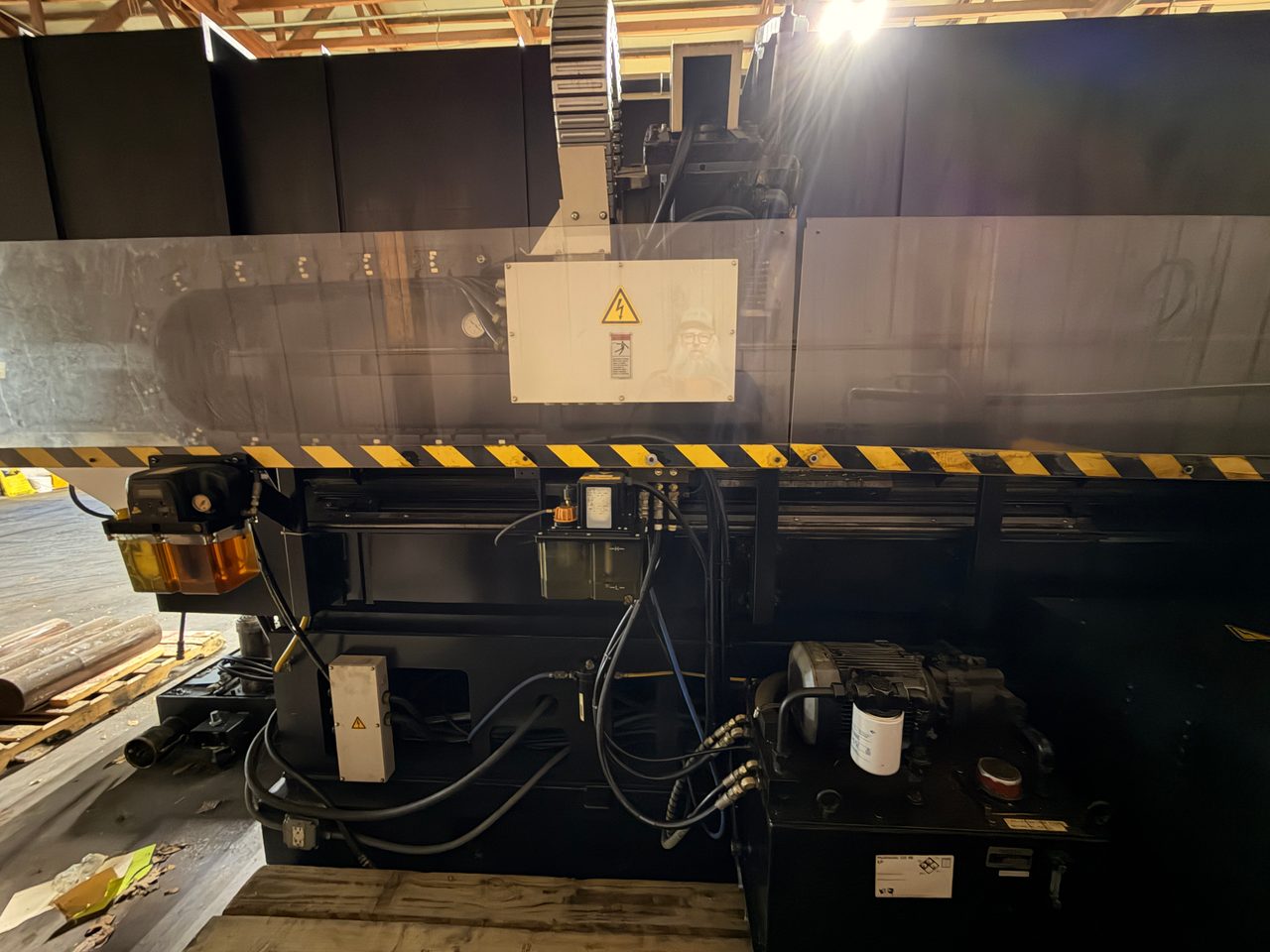 Mazak Slant Turn 50NR CNC Lathe, 2006 - 7.1" Bore, Chip Conveyor