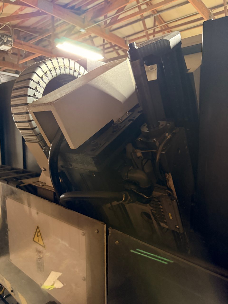 Mazak Slant Turn 50NR CNC Lathe, 2006 - 7.1" Bore, Chip Conveyor