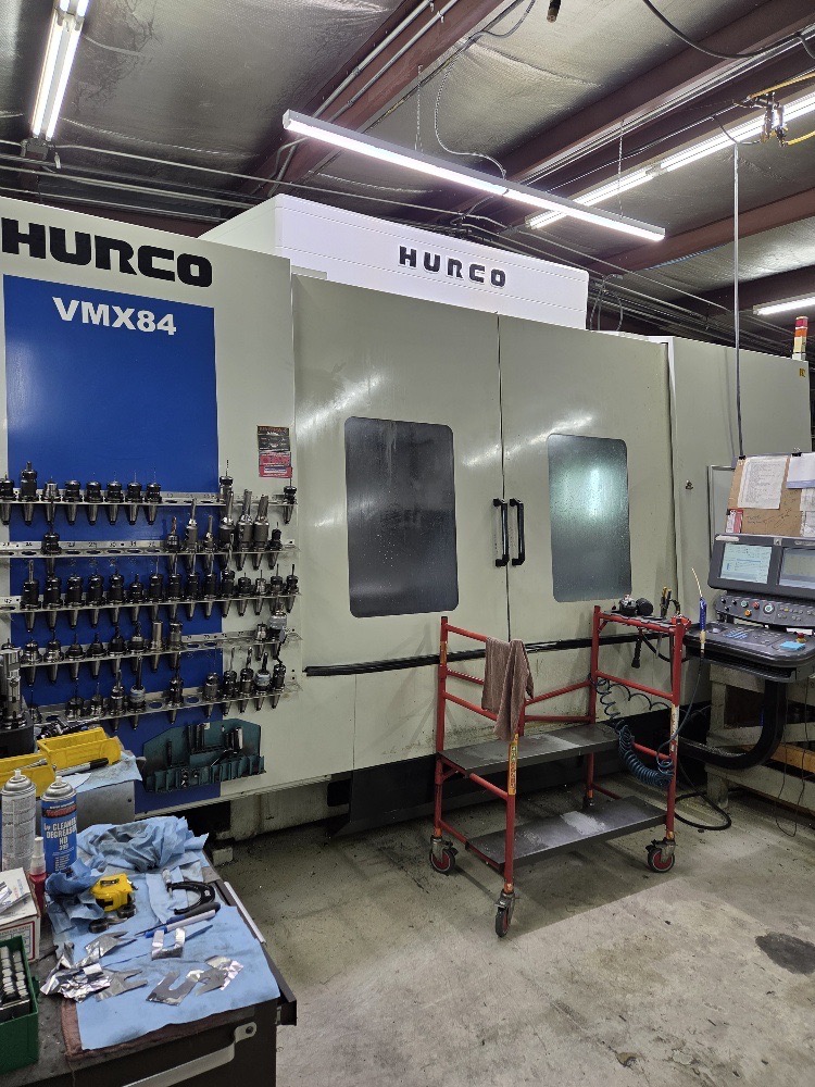 Hurco VMX-84/40T VMC, 2008 - TSC, DXF, Probing
