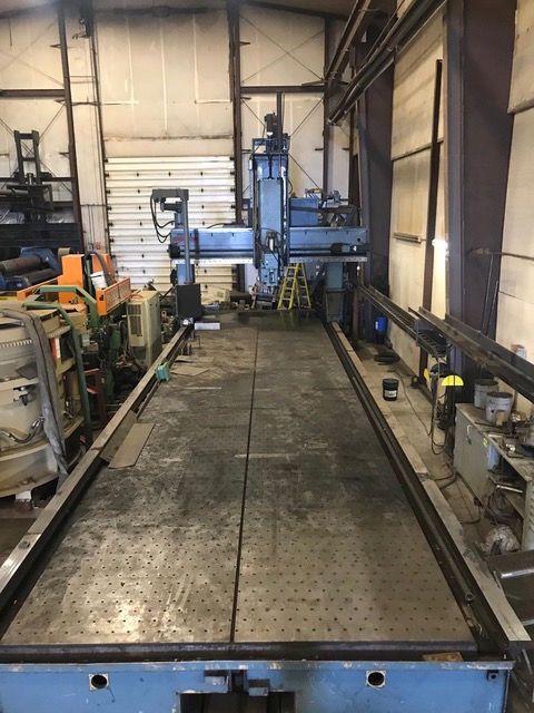 10’ x 42’ Cincinnati Milacron CNC Bridge Mill, 1981 - Retrofitted 2005
