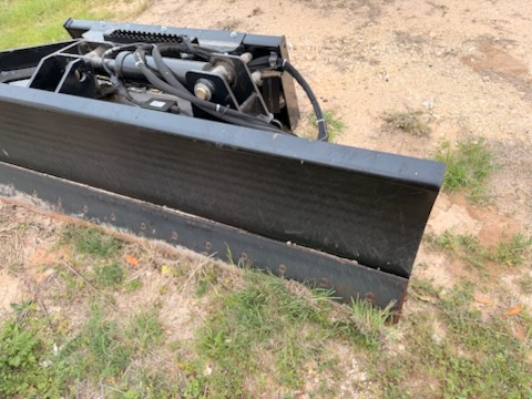 McLaren 84" 6-Way Skid Steer Dozer Blade w/ Power Tilt, 2025 - Universal Quick Attach, Heavy-Duty Cutting Edge - Image 5