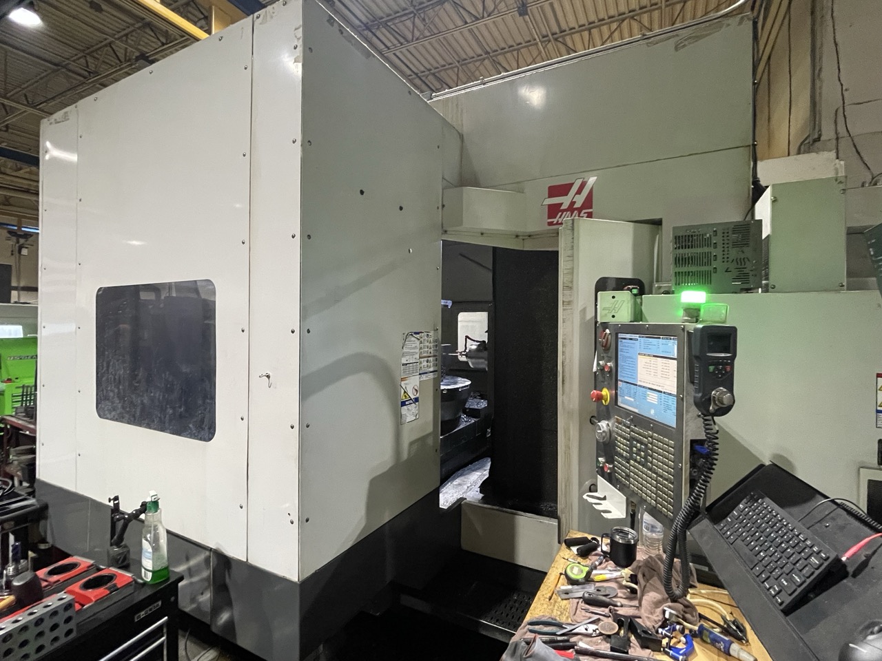 Haas EC-1600YZT HMC, 2014 - Full 4th Axis, 1,000 PSI TSC, WIPS - Image 4