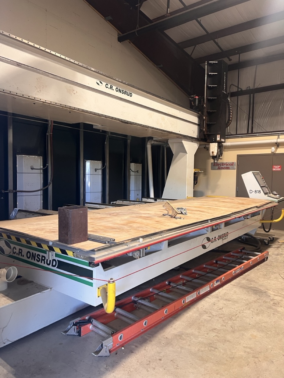 5' x 16' CR Onsrud 194C151203 5-Axis CNC Router, 2015