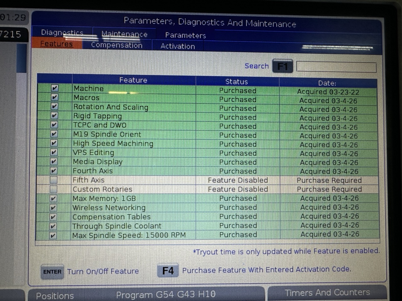 Haas VF-5SS 5 Axis VMC, 2021 - WIPS, Haas Rotary - Image 6