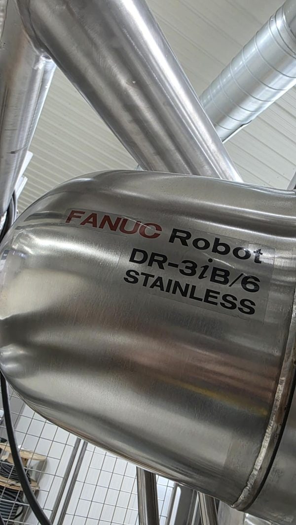 FANUC DR‑3iB/6 Stainless Washdown Delta Robots w/R-30iB+ Mate Control ...