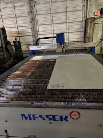 6' x 10' Messer Plasma Table, 2007 - Hypertherm HPR260