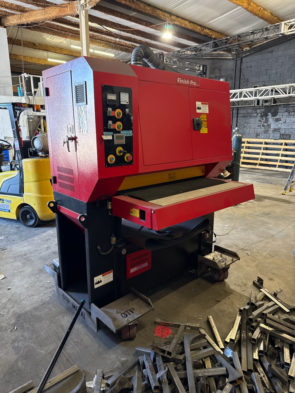 GMC FP-4075 Wide-Belt Metal Sander, 2022