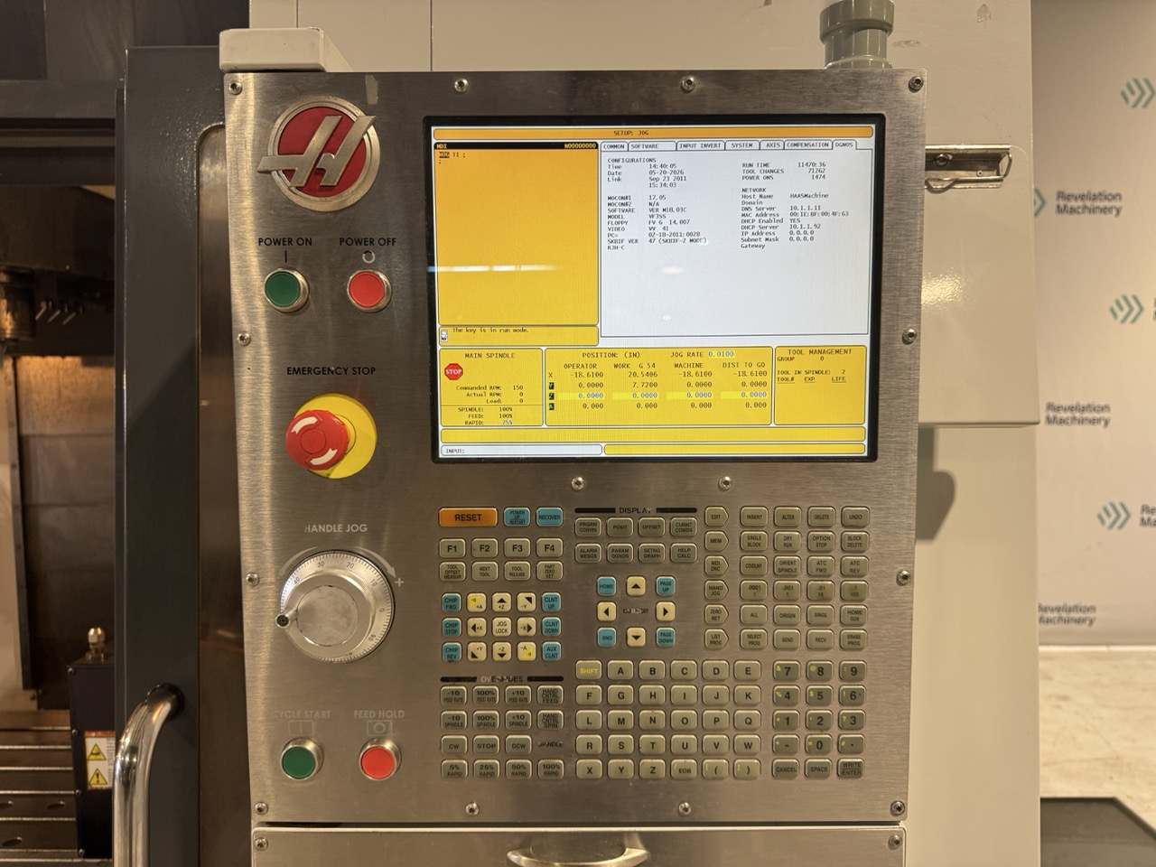 Haas VF-3SS CNC VMC, 2011 - 4 axis, Haas HRT-210 Rotary Table - Image 11