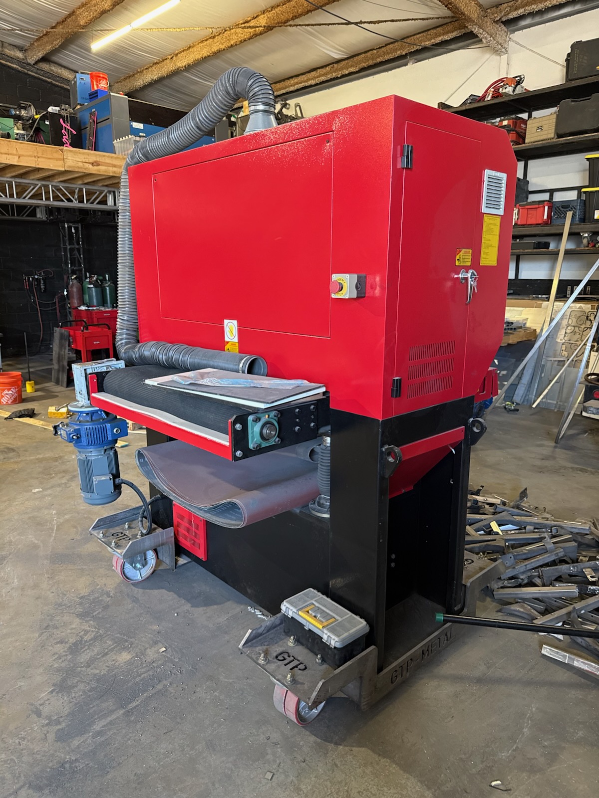 GMC FP-4075 Wide-Belt Metal Sander, 2022 - Image 2