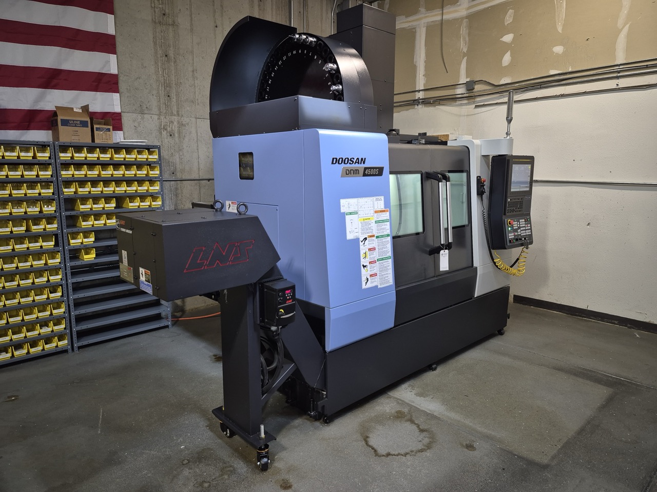 DN SOLUTIONS, Doosan DNM 4500S CNC VMC, 2021 - 15k RPM, Probe, CTS - Image 2