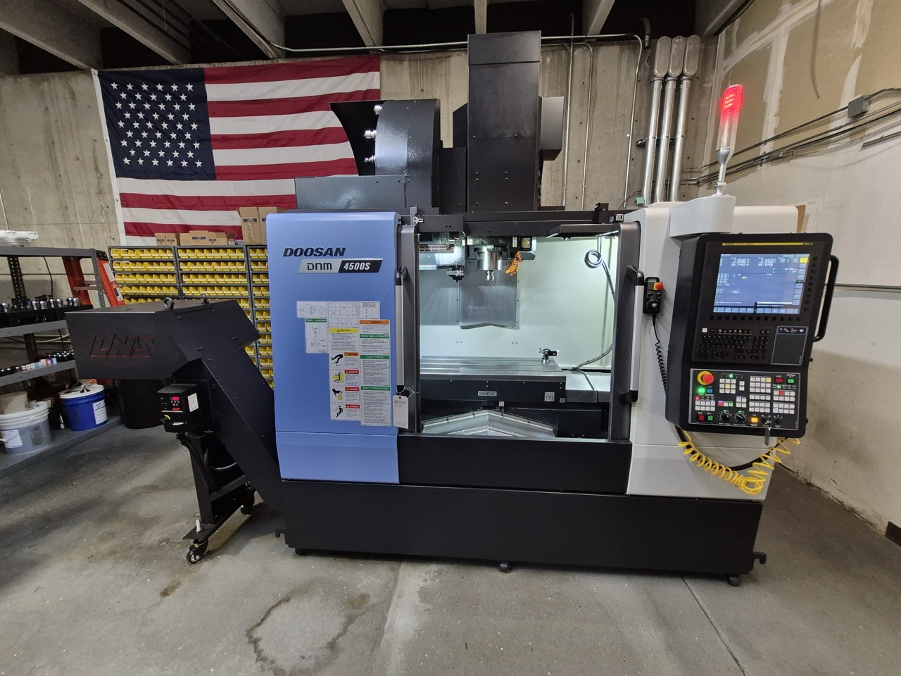 DN SOLUTIONS, Doosan DNM 4500S CNC VMC, 2021 - 15k RPM, Probe, CTS - Image 4