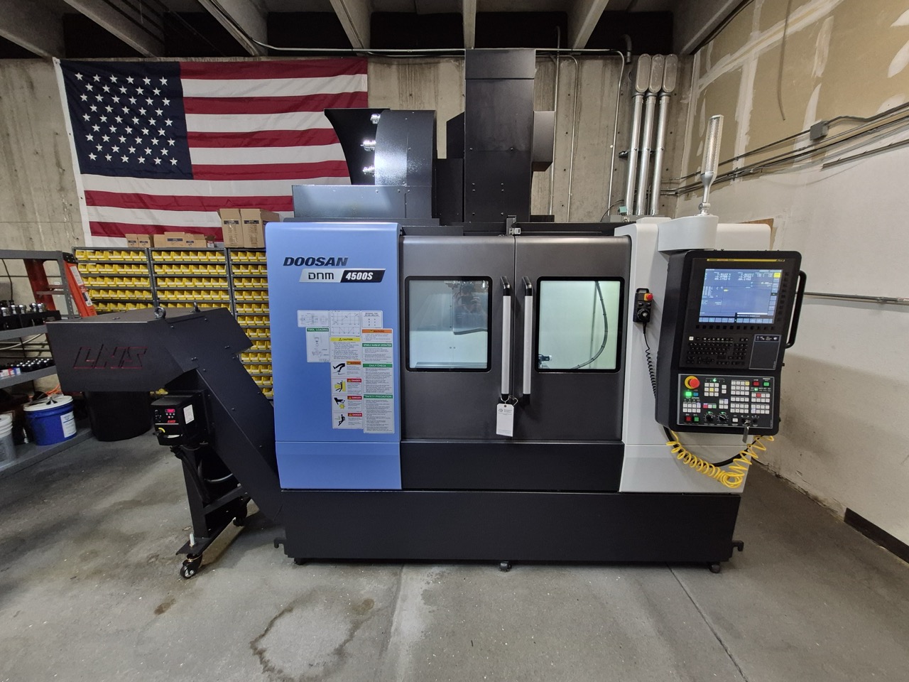 DN SOLUTIONS, Doosan DNM 4500S CNC VMC, 2021 - 15k RPM, Probe, CTS - Image 7