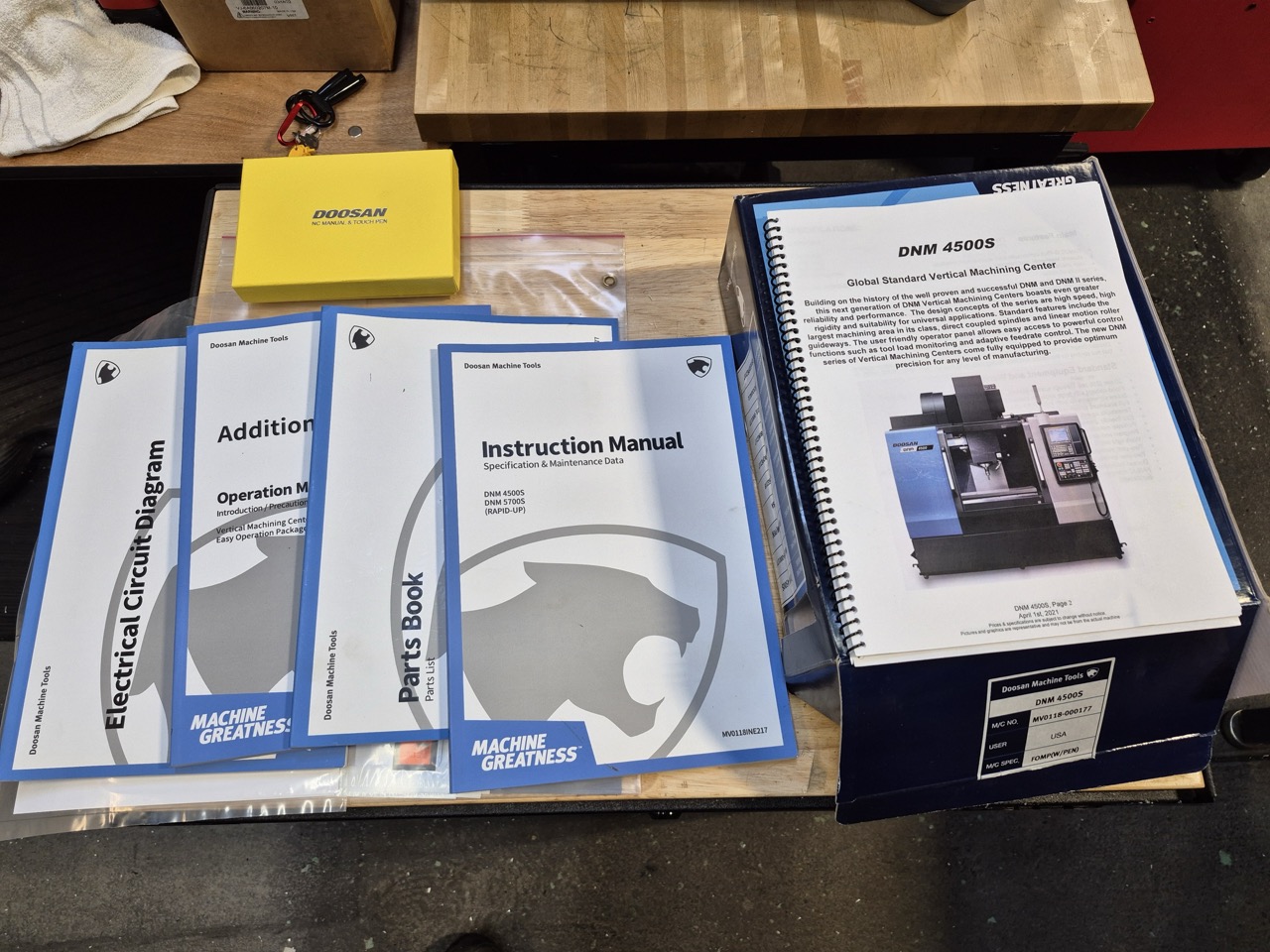 DN SOLUTIONS, Doosan DNM 4500S CNC VMC, 2021 - 15k RPM, Probe, CTS - Image 41