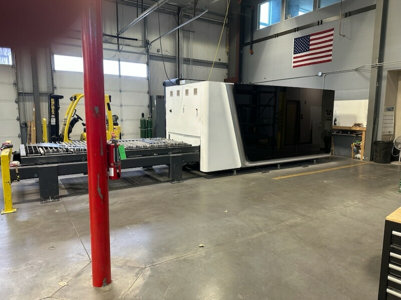6000 Watt Bodor C3 Fiber Laser, 2022 - 5' x 10' Table, Dust Collector - Image 3