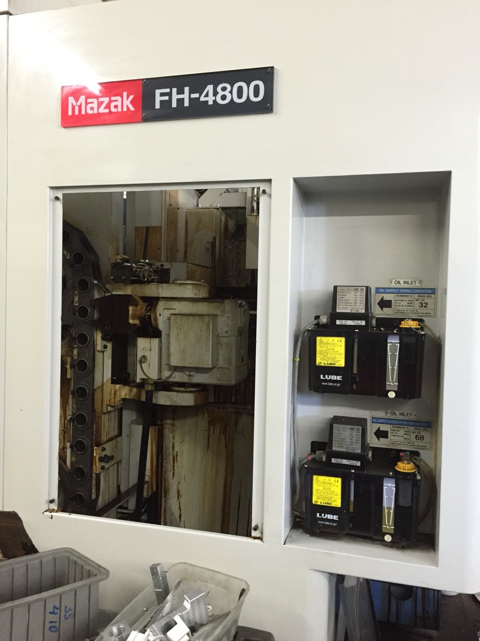 Mazak FH-4800 HMC, 2000 - Coolant Through Spindle, Probing - Image 4