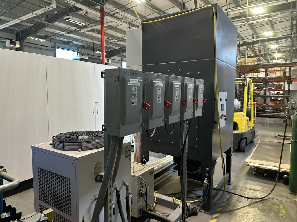 6000 Watt Bodor C3 Fiber Laser, 2022 - 5' x 10' Table, Dust Collector - Image 8