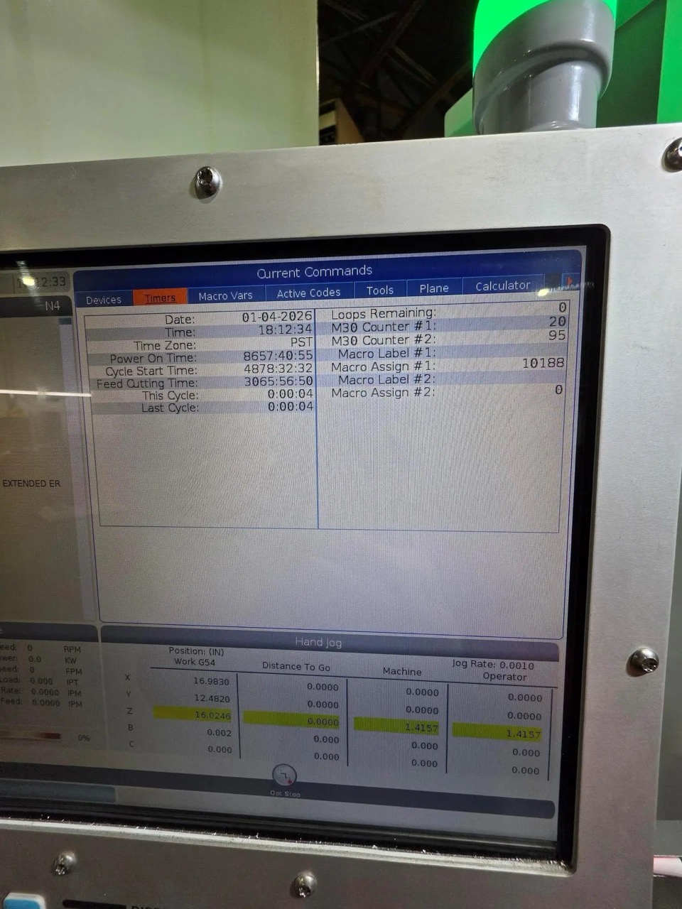 Haas UMC-1000 5-Axis CNC UMC, 2021 - 10-Pallet Changer, 15,000 RPM Spindle, WIPS, Through-Spindle Coolant, Chip Conveyor, Rigid Tapping - Image 9