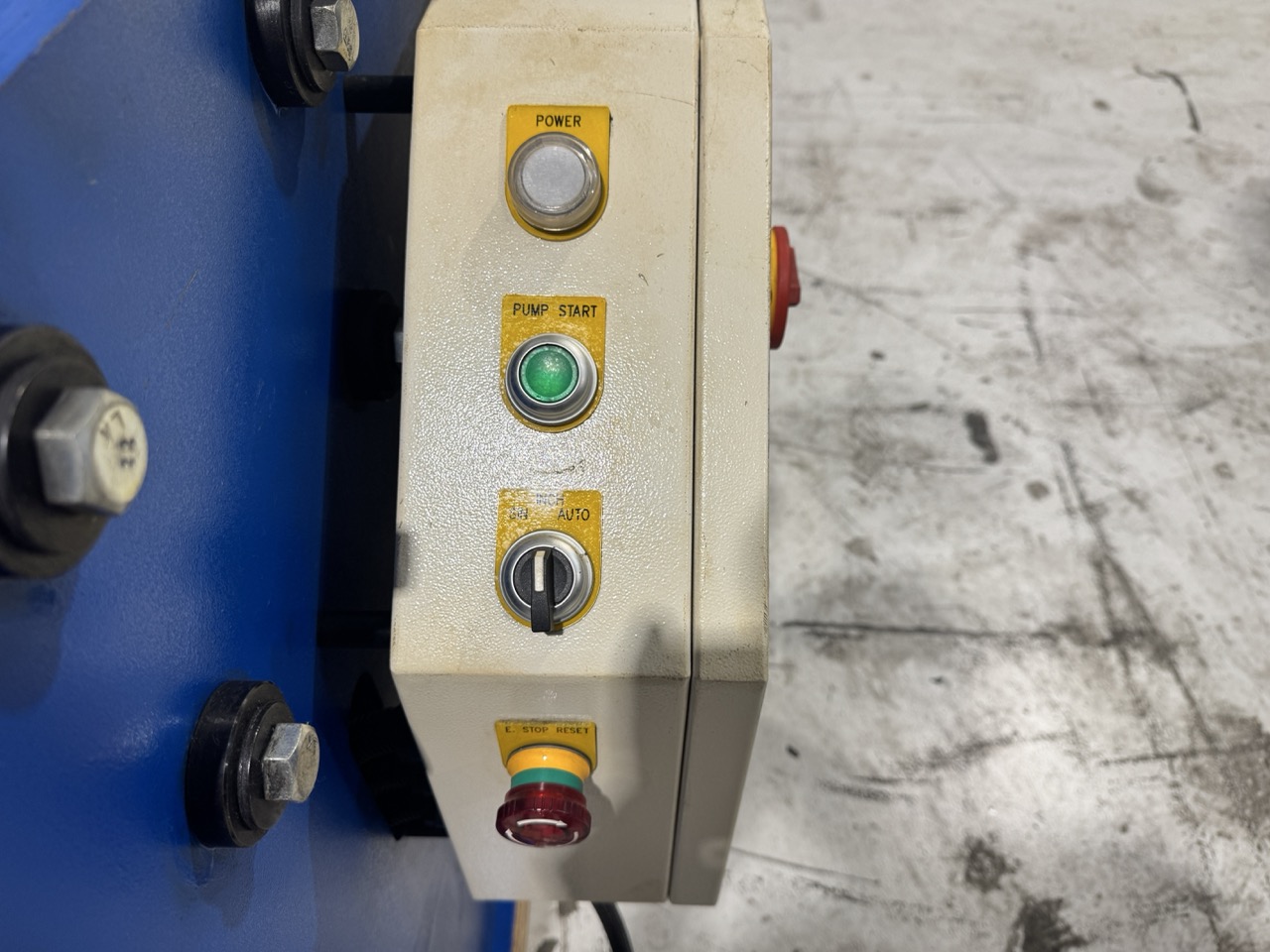 10' x 14 Ga. PROFAB H-12014 Hydraulic Shear, 2023 – w/ Foot Pedal, Manual Back Gauge & Front Support Arms - Image 6