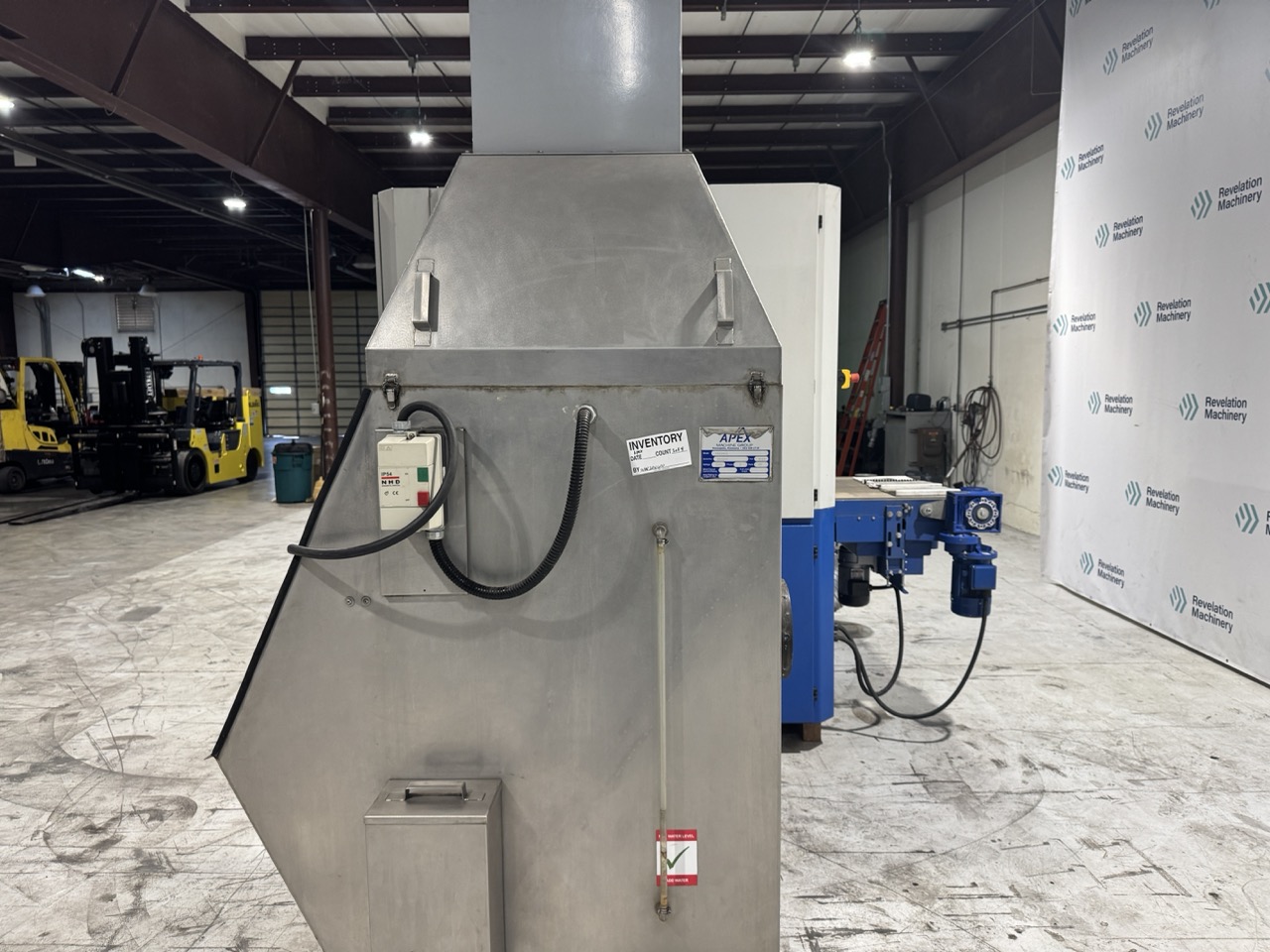 Apex PWDC-10HP Portable Wet Dust Collector, 2020 – 10 HP Industrial Water Filter Dust Collection System for Grinder / Sander / Deburring Applications - Image 14