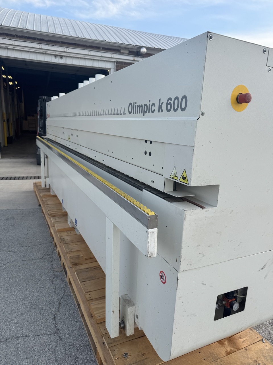 SCM Olimpic K600 Edgebander, 2013 - Pre-Mill & Corner Rounding