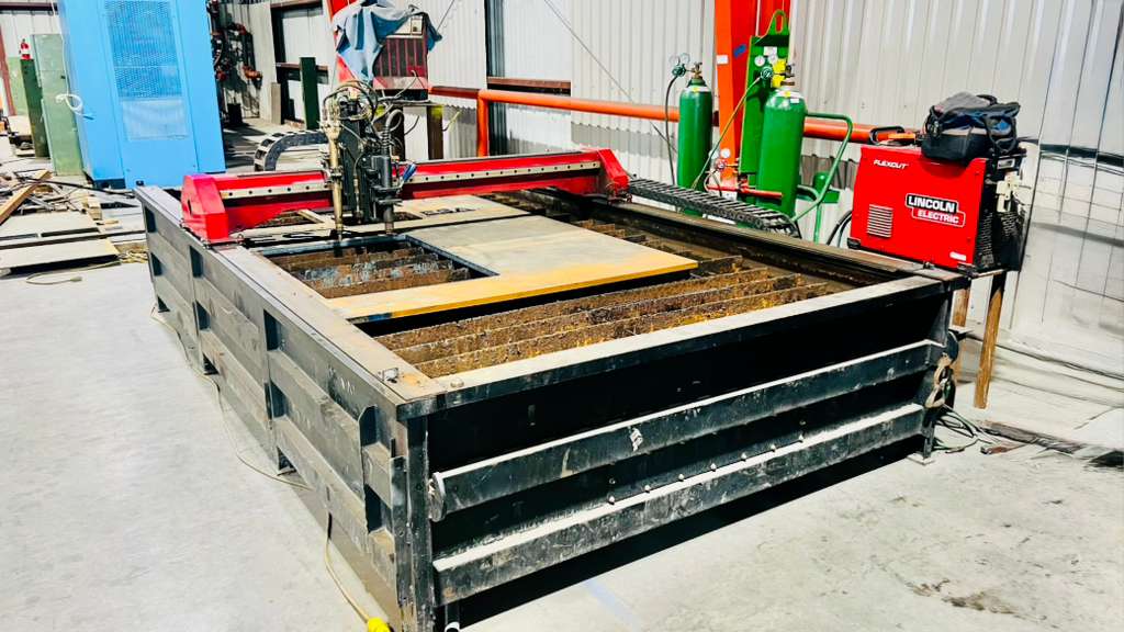 5' x 10' Lincoln Torchmate CNC Plasma Table, 2011 - Flexcut 125, Torch Height Control - Image 9