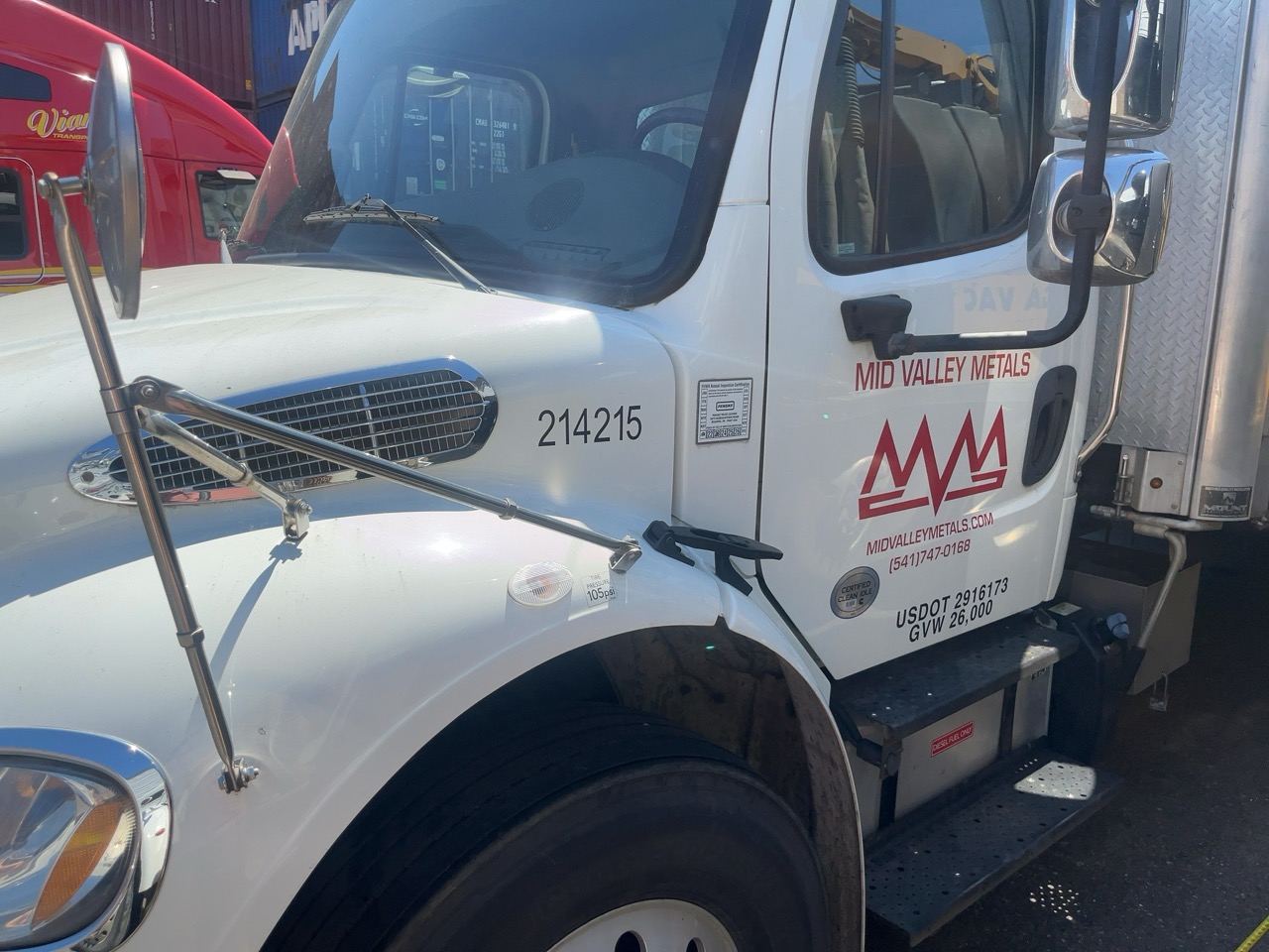 Freightliner M2 106 Medium Duty Truck, 2017 – Cummins Diesel, Allison Automatic, Air Brakes, Class 6/7 Commercial Chassis - Image 7