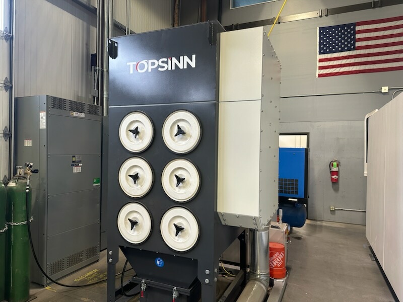6000 Watt Bodor C3 Fiber Laser, 2022 - 5' x 10' Table, Dust Collector - Image 12