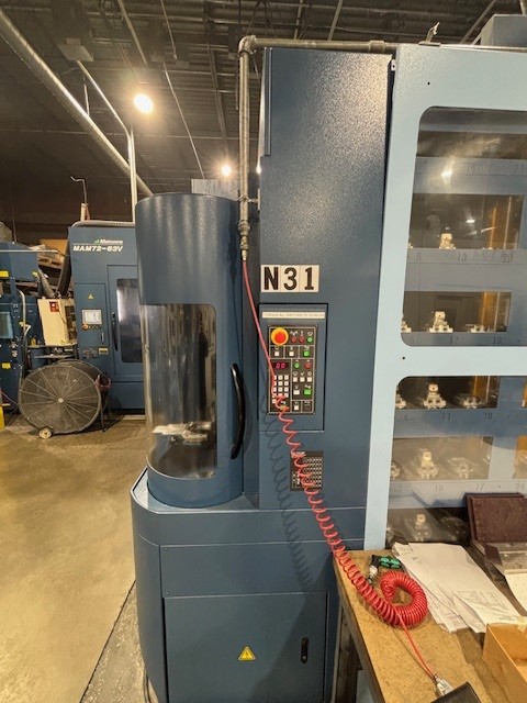 Matsuura LX160 5-Axis CNC VMC, 2014 - 42 Pallet Changer, Chip Conveyor, Renishaw Probe - Image 5