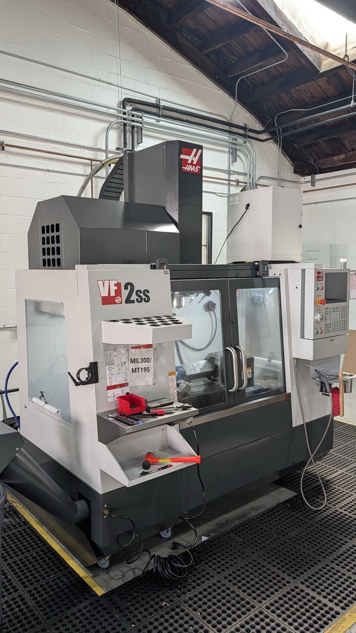 Haas VF-2SS VMC, 2022 - HRT160SS, WIPS Probing, Mist Collector, HSM, Rigid Tapping