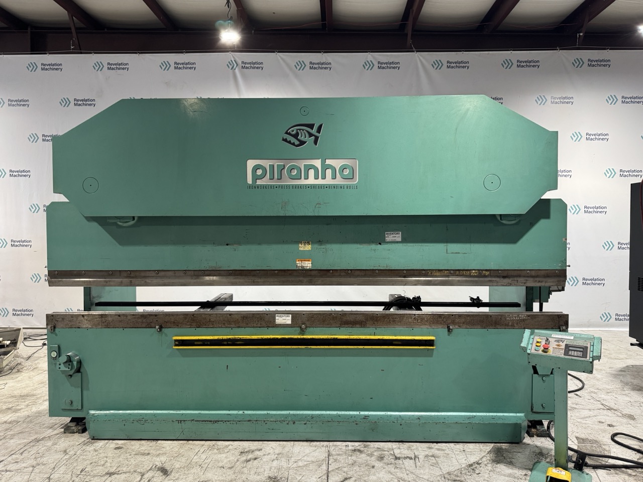 Piranha Model 175-14 175 Ton 14-Ft Hydraulic Press Brake, 2002