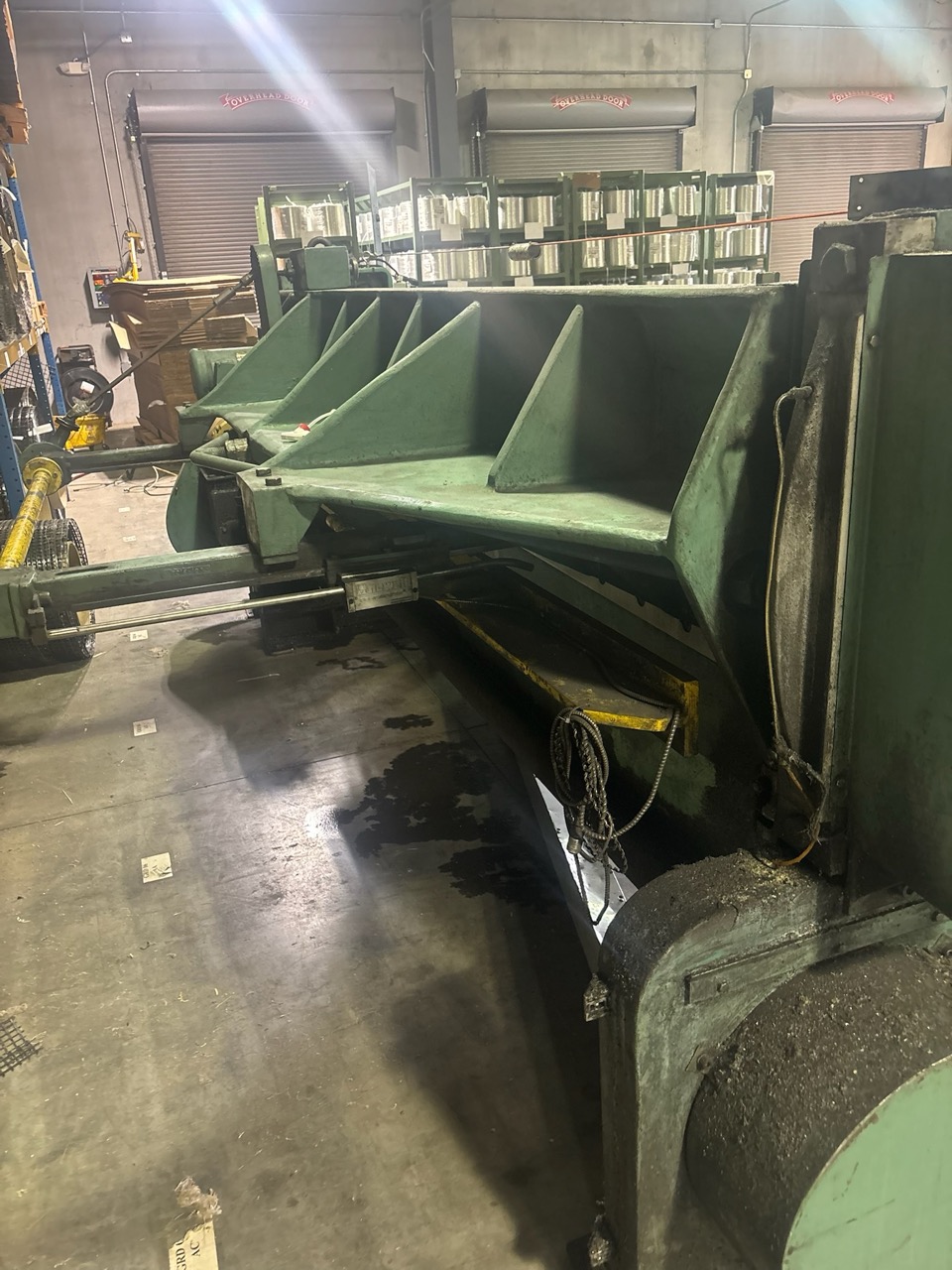 10' x 10 Gauge Wysong 1010 Mechanical Power Squaring Shear - Image 6