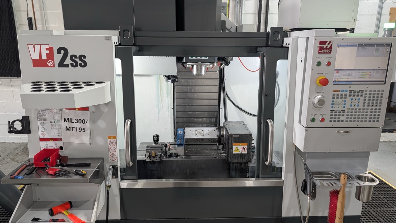 Haas VF-2SS VMC, 2022 - HRT160SS, WIPS Probing, Mist Collector, HSM, Rigid Tapping - Image 2