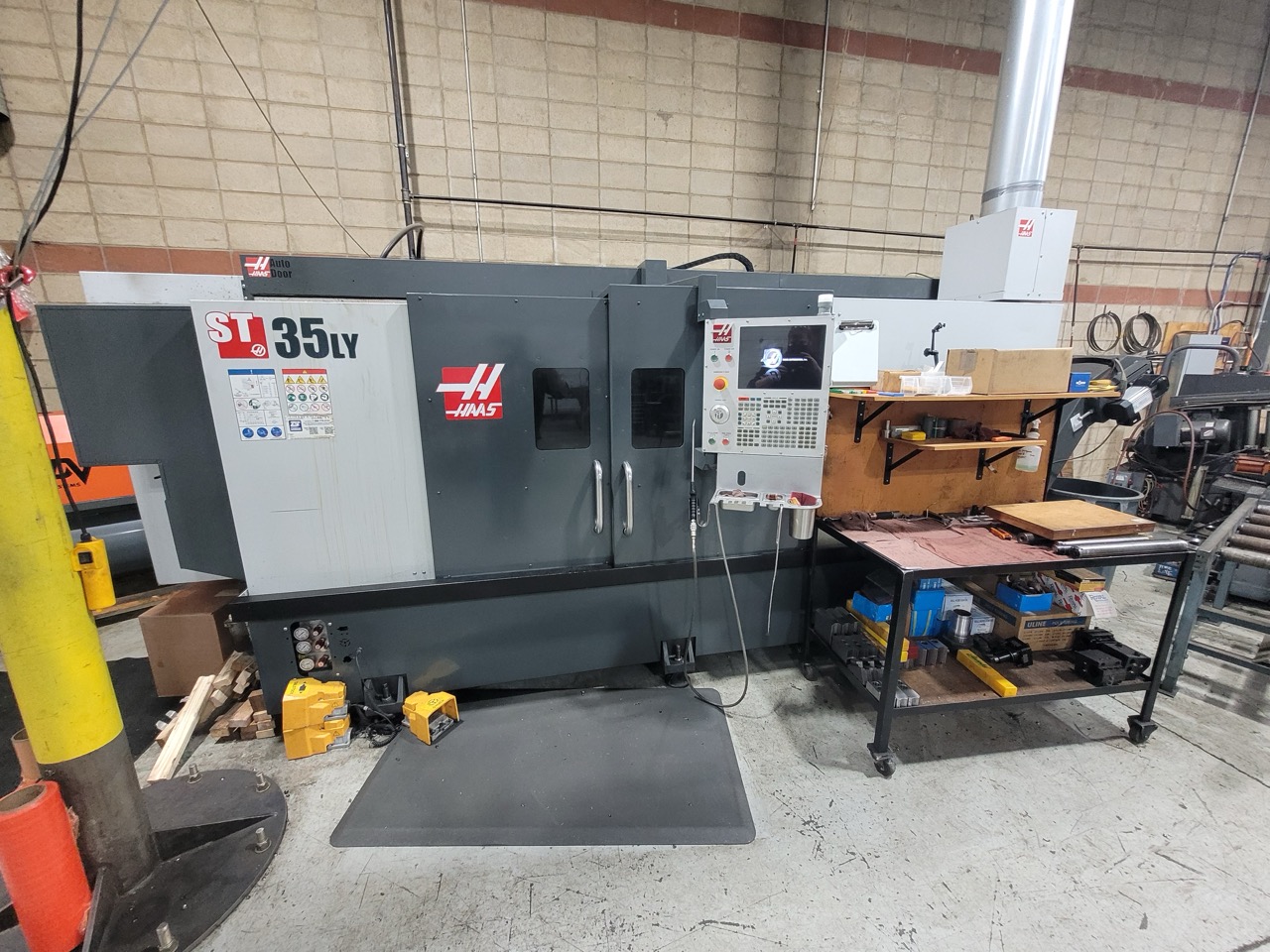 Haas ST-35LY CNC Lathe, 2020 - 62" Long Bed, 6K Live Tooling, Y-Axis, Tool Presetter
