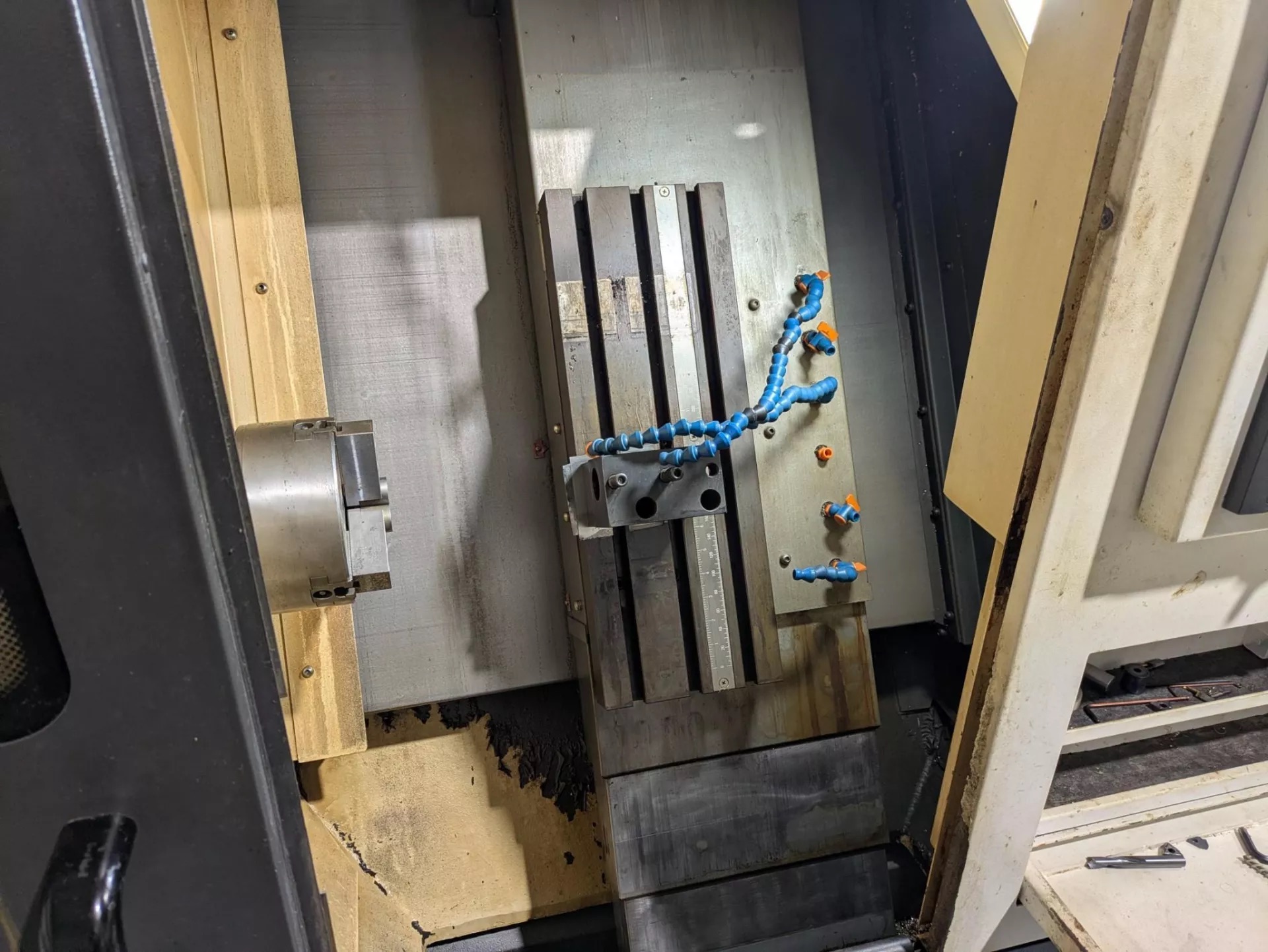 Hyundai Wia KIT-450 CNC Gang Tool Lathe, 2017 - Fanuc Control - Image 3