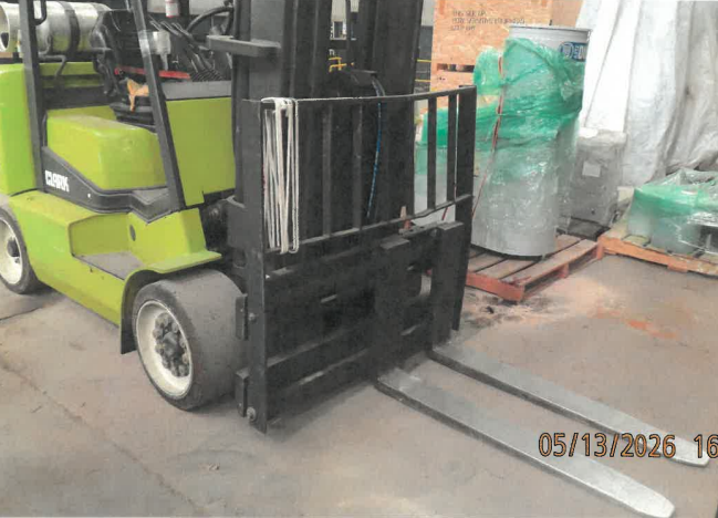 Clark CGC50L Forklift, 2018 – 10,000 lb LPG Cushion Tire Lift Truck w/ 3-Stage Mast, Side Shift & 4.3L PSI Engine - Image 3