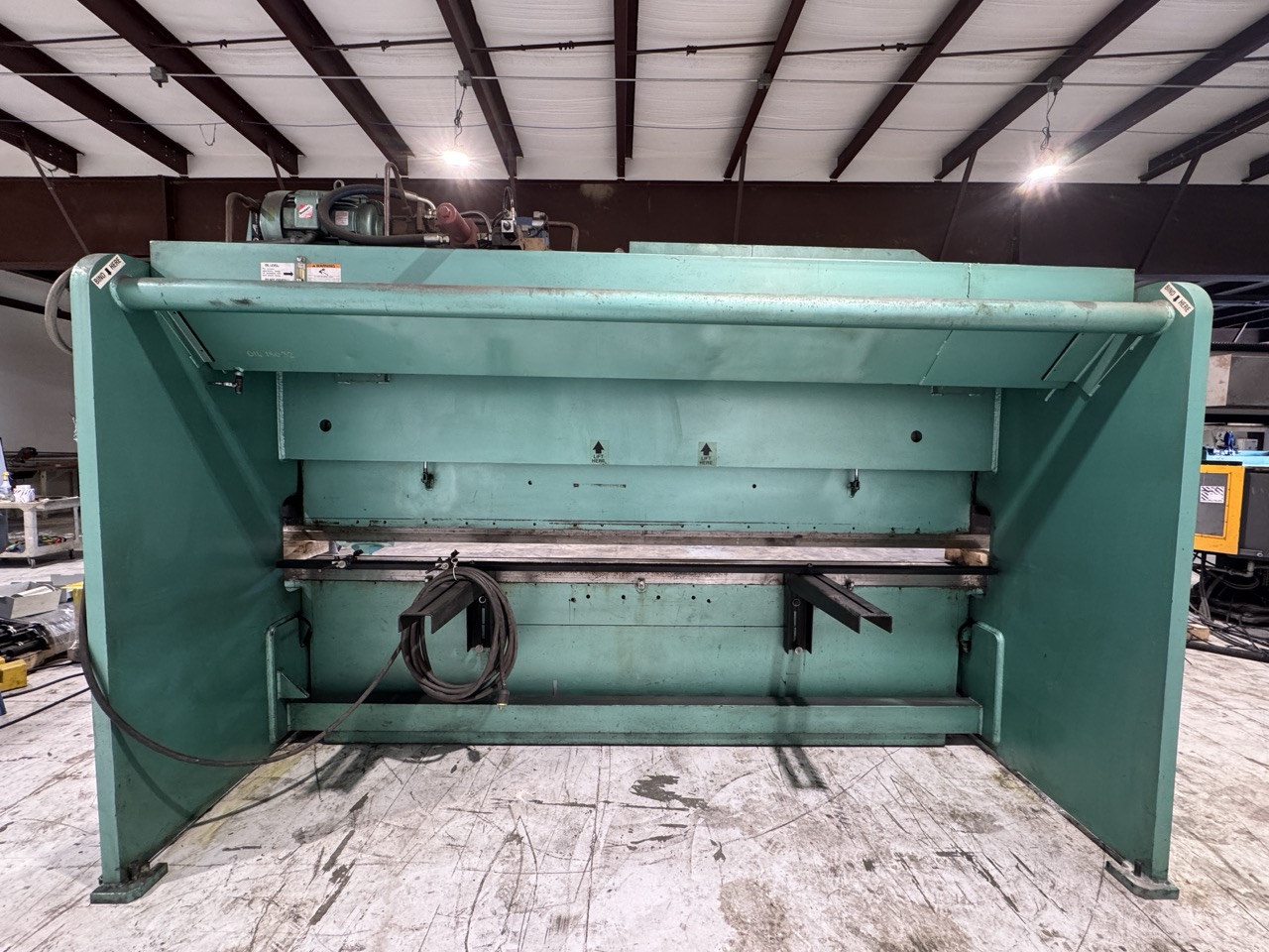 Piranha Model 175-14 175 Ton 14-Ft Hydraulic Press Brake, 2002 - Image 4