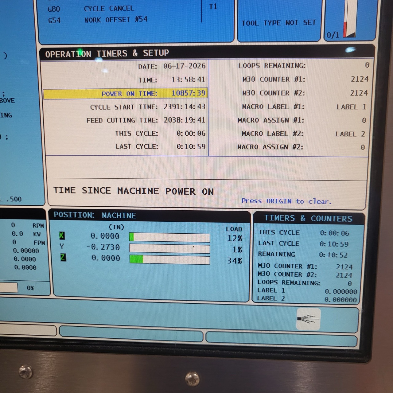 Haas GR-510 Gantry Mill, 2012 - 10k Spindle, Airblast, Low Hours - Image 4