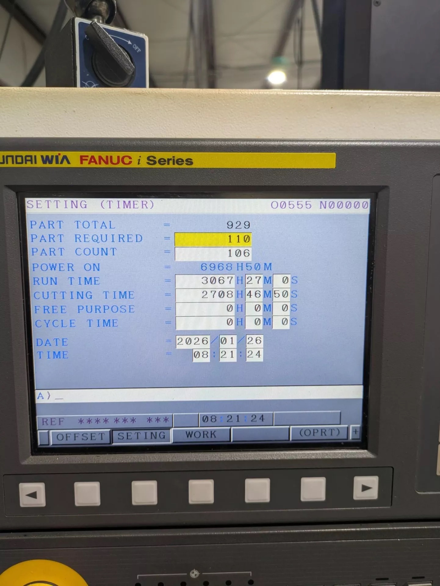 Hyundai Wia KIT-450 CNC Gang Tool Lathe, 2017 - Fanuc Control - Image 5