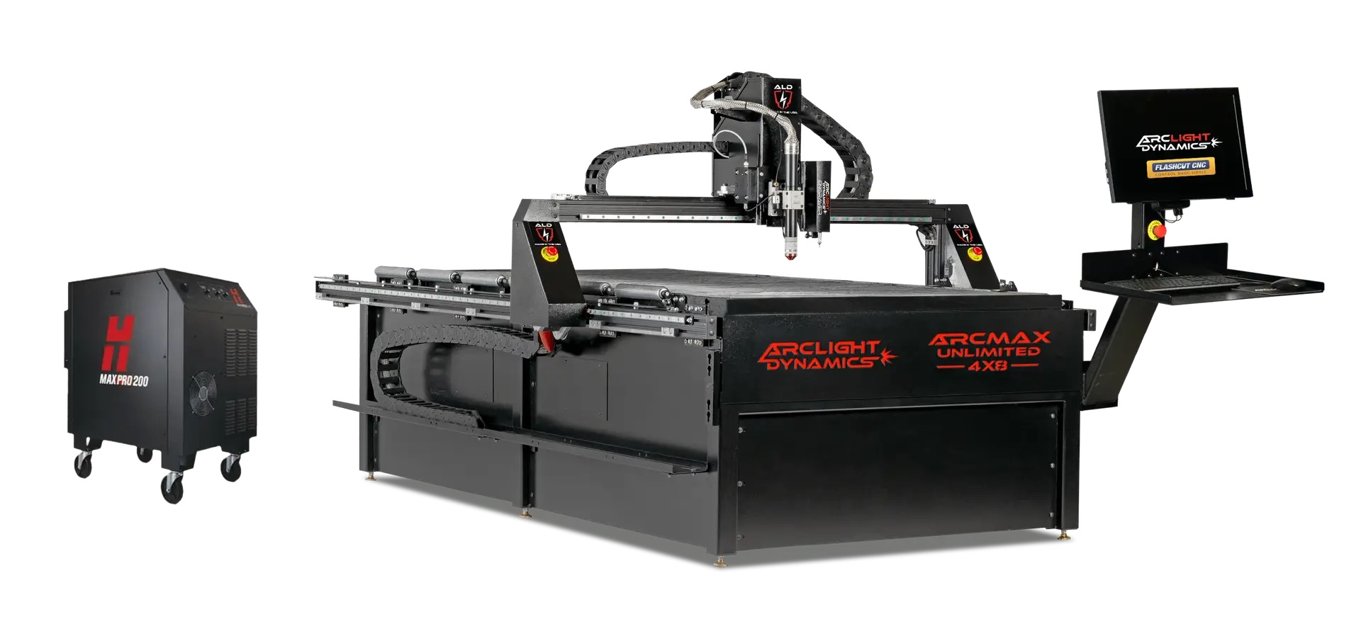 4' x 8' Arclight Unlimited CNC Plasma Table, 2025