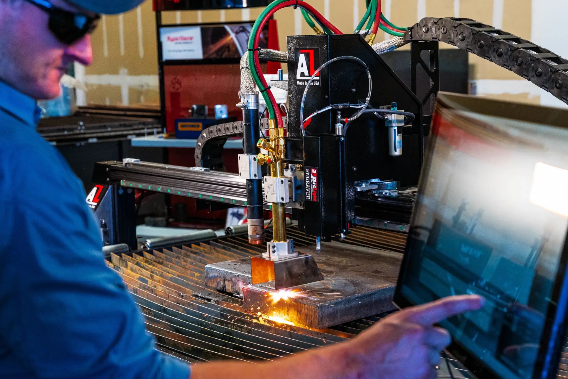 4' x 8' Arclight Unlimited CNC Plasma Table, 2025 - Image 2