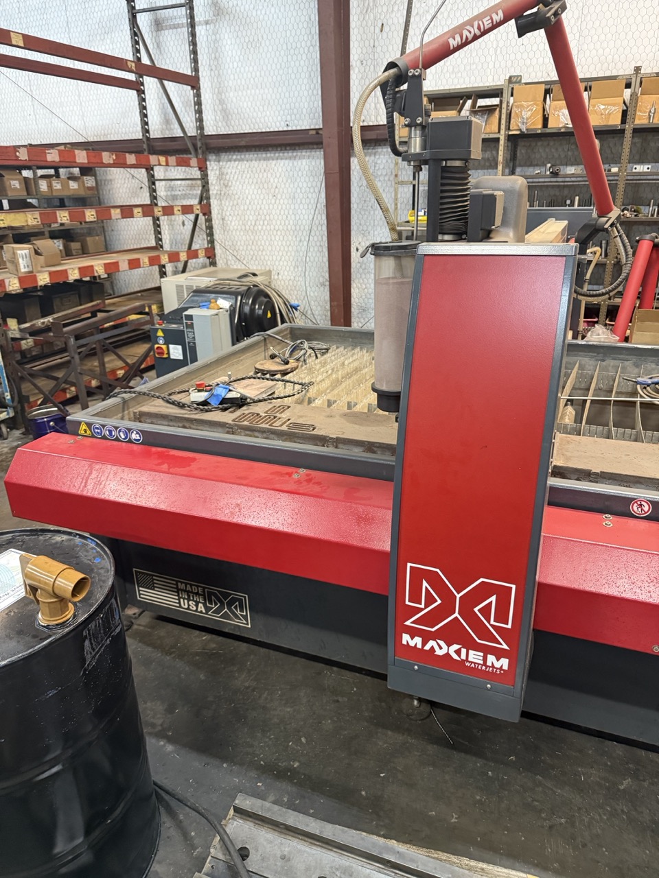 5' x 10' Omax Maxiem 1530 Waterjet, 2024 - Less than 5 hours