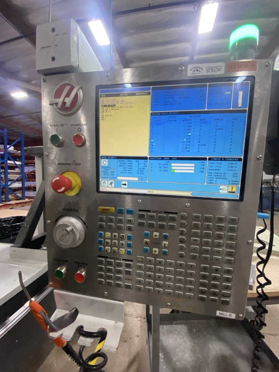 Haas GR-510 Gantry Mill, 2012 - 10k Spindle, Airblast, Low Hours - Image 7