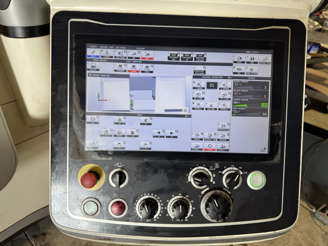 DMG Mori NLX 2500/700 CNC Lathe, 2019 – 10" Chuck, Sub-Spindle, Chip Conveyor - Image 6